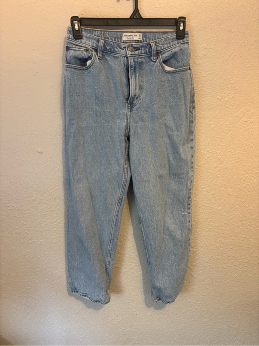 Abercrombie & Fitch Light Blue Boyfriend Jeans